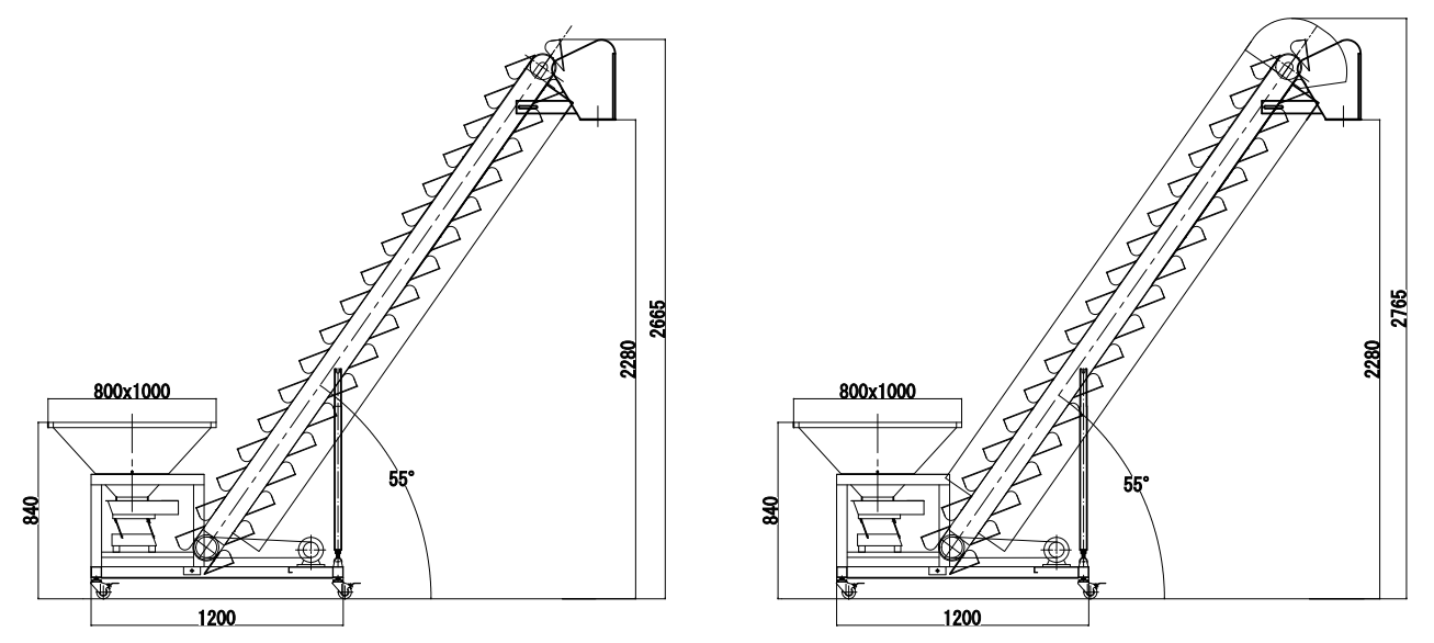 APT-T1 Bucket Feeding Machine